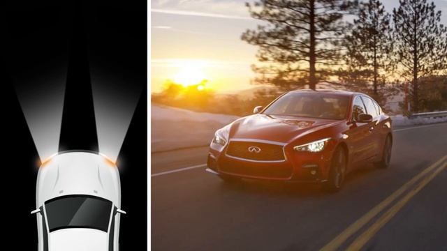 2023 INFINITI Q50 - High Beam Assist смотреть онлайн