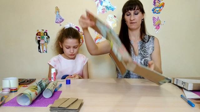 DIY ОГРОМНАЯ ОТКРЫТКА С Днем Рождения СВОИМИ РУКАМИ / КОРОБОЧКА с сюрпризом Как сделать открытку смотреть онлайн