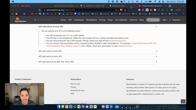 .env API Key Example in Astro (openweathermap.org) смотреть онлайн