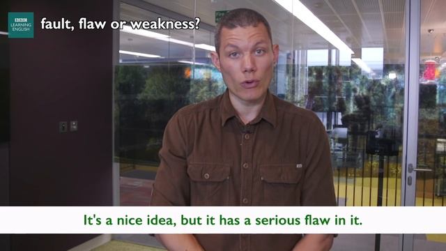 ‘Fault’, ‘flaw’ or ‘weakness’? - Learners' Questions смотреть онлайн