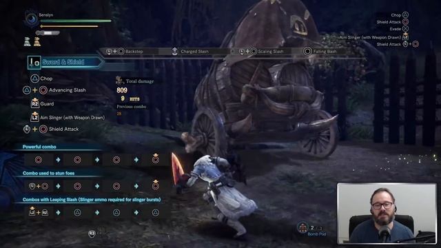 Showcasing the Sword and Shield Advanced Moves I am Trying to Master... Iceborne PC смотреть онлайн