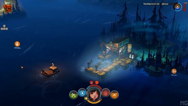 Странное Суровое Выживание #01 - The Flame in the Flood смотреть онлайн