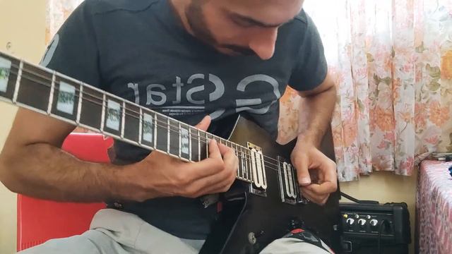 Zakk Wylde "sleeping dogs" solo cover (Live Recording by an Iranian guitar player) смотреть онлайн