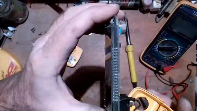 на ACE250 не горят сегменты на дисплее