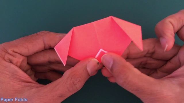 How to make a super easy paper "Dog ? Face' - Origami for Beginners смотреть онлайн