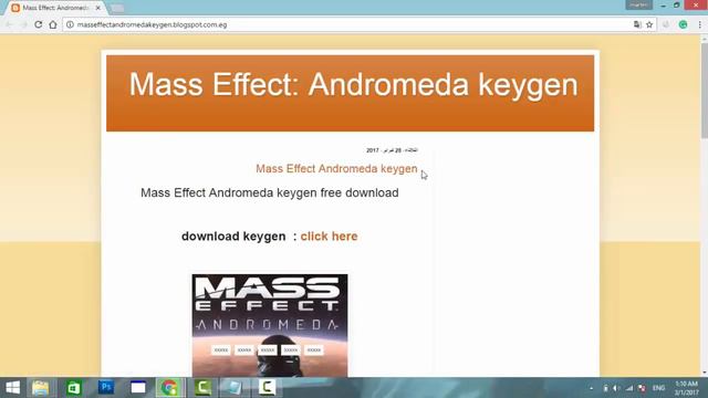 Mass Effect Andromeda keygen смотреть онлайн