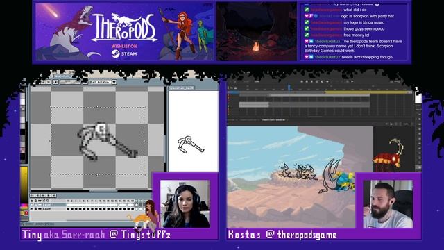 Theropods Game Dev Stream 2/3/21 смотреть онлайн