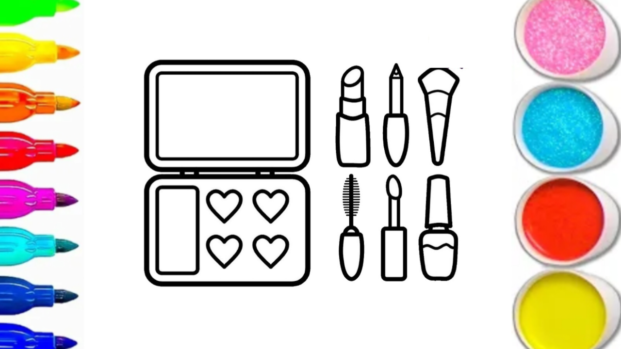 КАК НАРИСОВАТЬ КОСМЕТИКУ смотреть онлайн