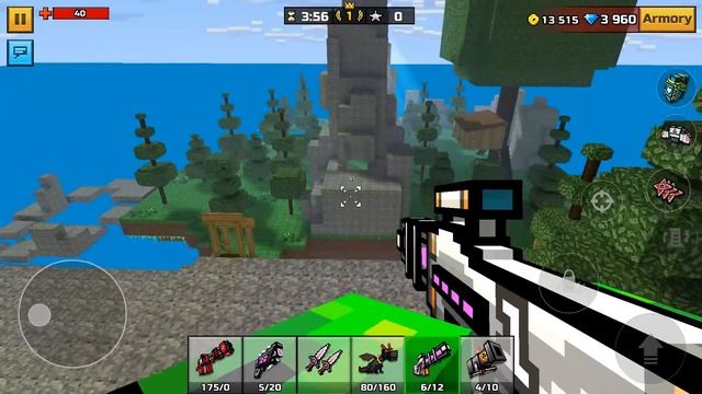 Pixel Gun 3D - Original Weapons VS Reskin (JustSpawn VS Nemesis PG) смотреть онлайн