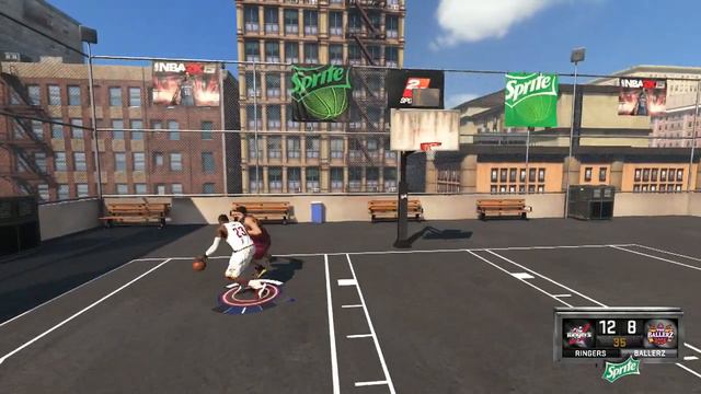 NBA 2K15 Blacktop Mode, Lebron vs Mozgov смотреть онлайн