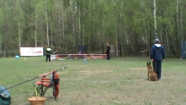 Shamil Mukhametzhanov And Vyatkins' Malinois Mayday. Elimination Competition For The World Cup 2011