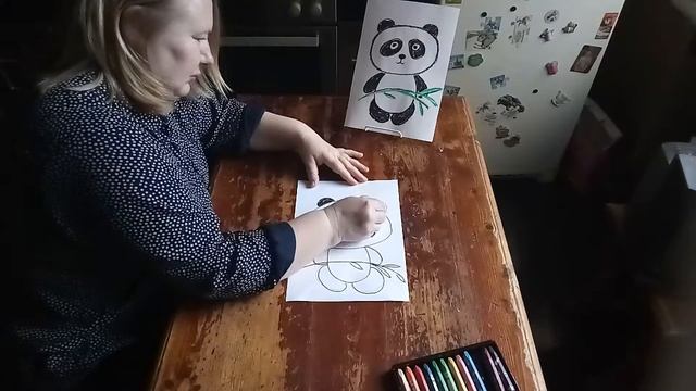 «ИЗО студия «ЛОТОС» - Учимся рисовать Панду смотреть онлайн