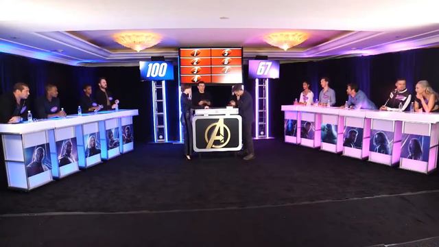 Avengers: Infinity War Cast Play Family Feud смотреть онлайн