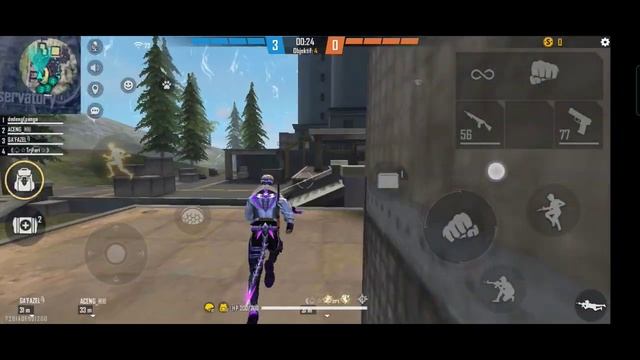 FREE FIRE | Main santuy ketemu bang Aceng - Auto Mode serius смотреть онлайн