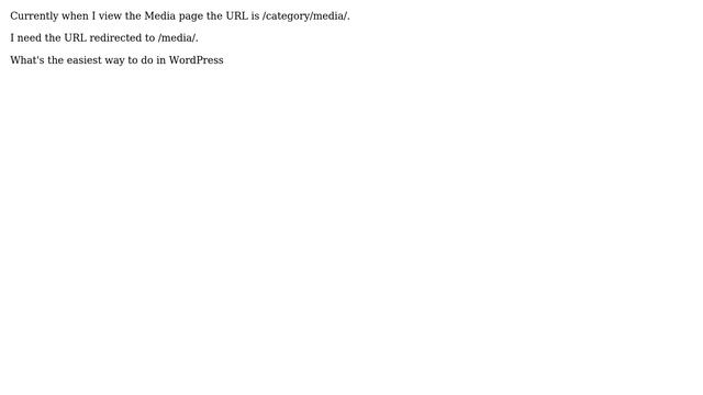 Wordpress: Redirect Category Media 'URL' when clicked смотреть онлайн