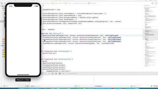 Как создать приложение похожее на Instagram part 6 Upload data Swift 5 Xcode 11 смотреть онлайн