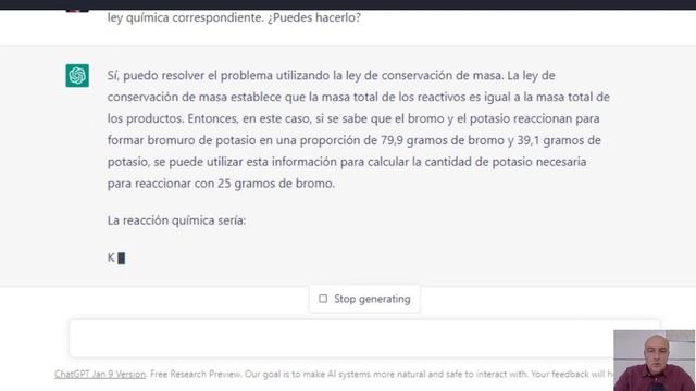 CHATGPT hace un PROBLEMA de QUIMICA de PROPORCIONES DEFINIDAS ? Cómo usar chat gpt para química. смотреть онлайн