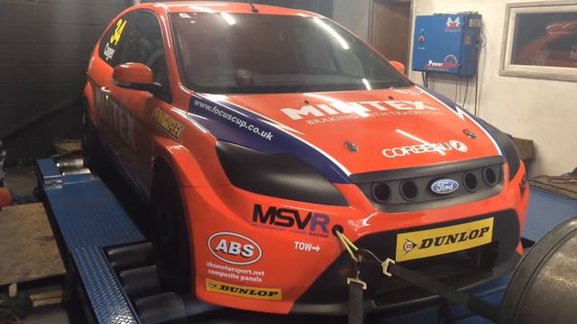 FocusCup Mintex Ford Focus on Dyno смотреть онлайн