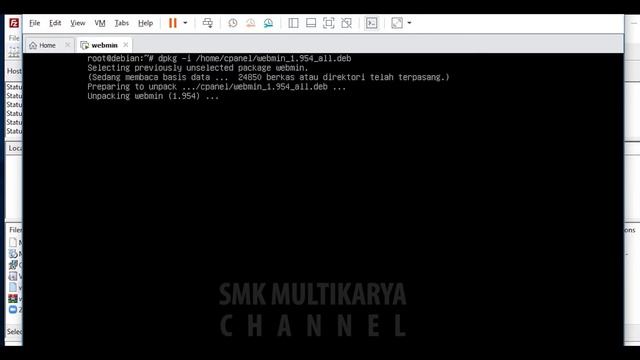 Installasi Control Panel Hosting dengan Webmin (Pro XII TKJ) | SMK MULTI KARYA смотреть онлайн