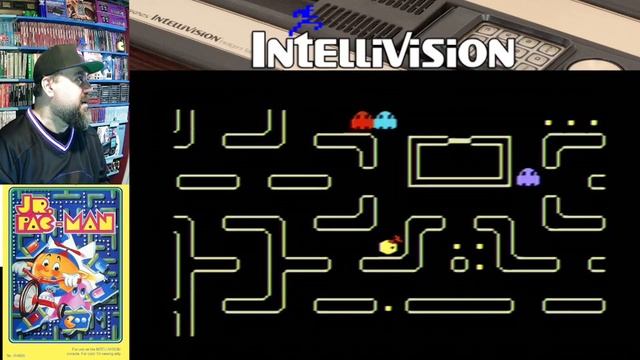 INTELLIVISION - "Jr. Pac-Man" Let's play this Newer Home Brew Game смотреть онлайн
