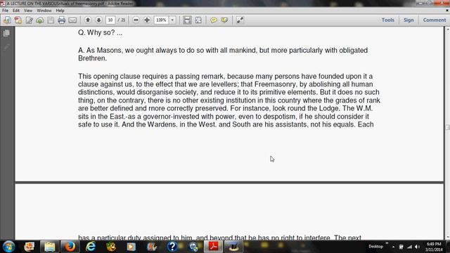 Rituals of Freemasonry ~ an 1863 Lecture смотреть онлайн