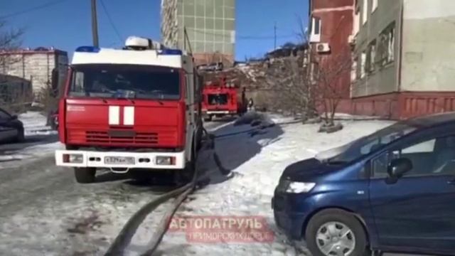 Пожар в отделении полиции на Нейбута смотреть онлайн