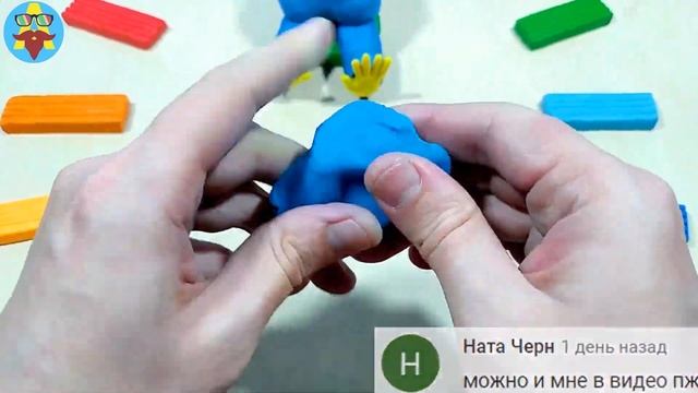 ТОЛСТОГЫЙ ХАГГИ ВАГГИ из пластилина | Avipi #HuggyWuggy