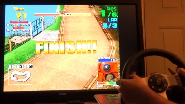 Go by RC / RC de Go (Arcade) with 270 Degree Wheel in MAME смотреть онлайн