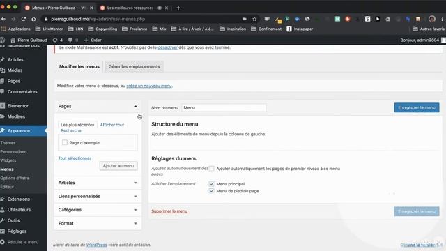Gérer l'apparence de son site internet avec Astra (Wordpress) смотреть онлайн