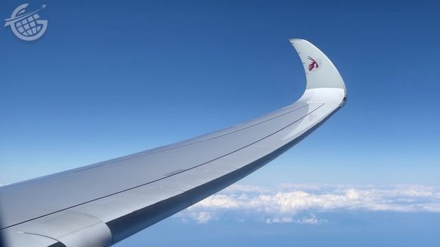 Qatar Airways Business Class Qsuite A350-1000 смотреть онлайн