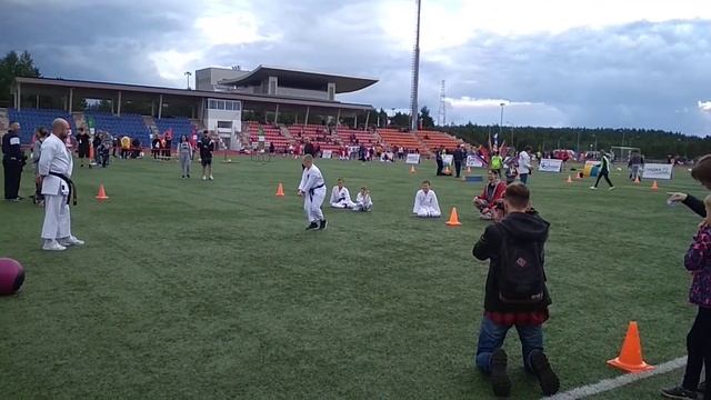 Жидких Богдан. Тренер: Кузнецов Алексей. 2019 год. Спорт. Дети. Взрослые. Каратэ (KARATE). Сургут. смотреть онлайн