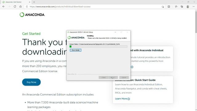 How to install Anaconda(python) on Windows 10 | 2021 | Download & Install Anaconda latest version смотреть онлайн
