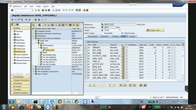 Create BW Data Source with Oracle Connection смотреть онлайн