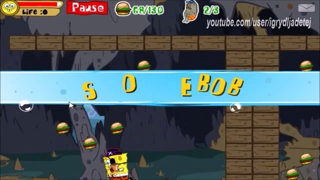 Губка Спанч Боб развивающие игры для детей #1 смотреть онлайн