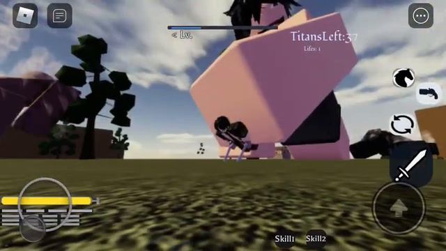 Roblox (Untitled Attack On Titan) you can join the server anytime and friend me :D смотреть онлайн