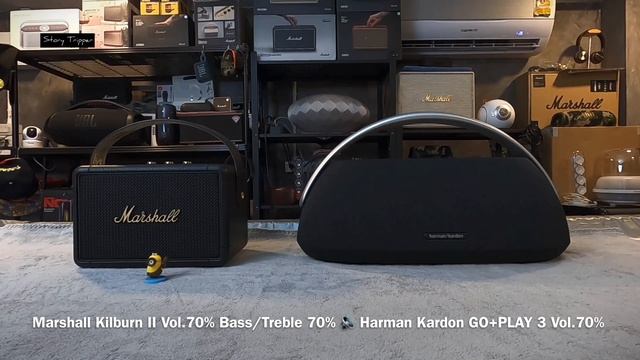 Marshall Kilburn 2 vs Harman Kardon GO+PLAY 3 смотреть онлайн