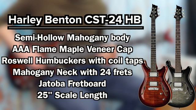 Harley Benton CST-24HB - $200 PRS Style Hollowbody?