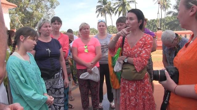 Индия Гоа / Храм богини ШАНТАДУРГА / SHANTADURGA TEMPLE смотреть онлайн