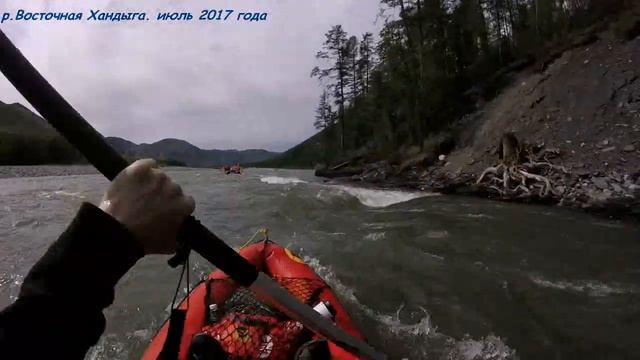 Сплав по р. Восточная Хандыга, Саха (Якутия) смотреть онлайн