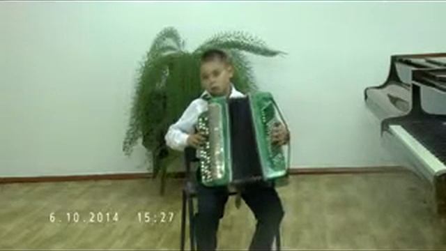 Исполняет Блаженский Кирилл А.Куклин "Вальс под дождем" смотреть онлайн