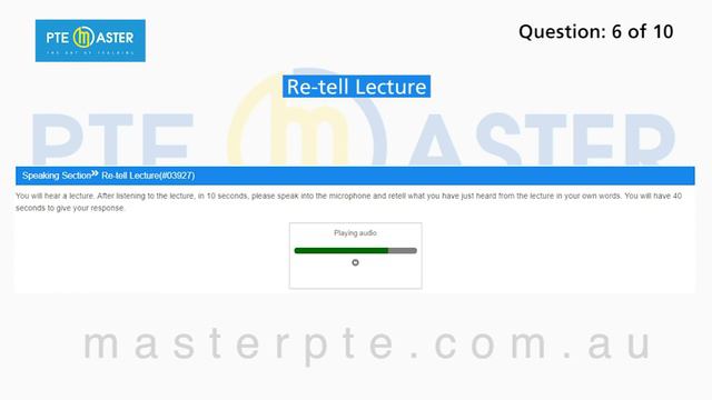 Most repeated PTE Speaking Retell Lecture questions 20/02-27/02/24 смотреть онлайн