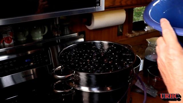 Using A LEHMANS MEHU-MAIJA 11 Qt Steam Juicer To Juice Grapes смотреть онлайн