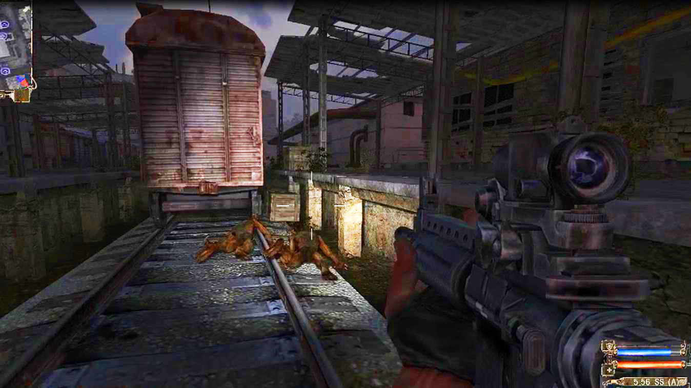 Сталкер ТЧ Дикая территория Монстры и бандиты смотреть онлайн