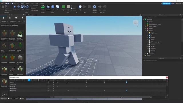 Как сделать анимацию для NPS? Turorial Roblox STUDIO (Roblox) смотреть онлайн