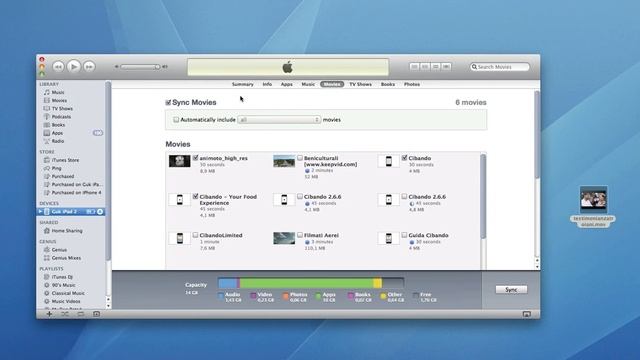 Come caricare un video via iTunes su iPad смотреть онлайн
