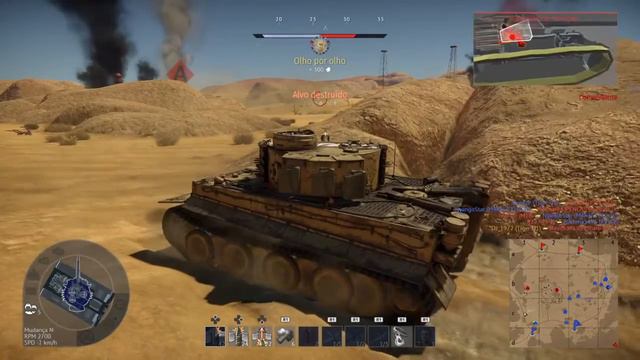 War Thunder - Sinai - Captura de pontos estratégicos смотреть онлайн