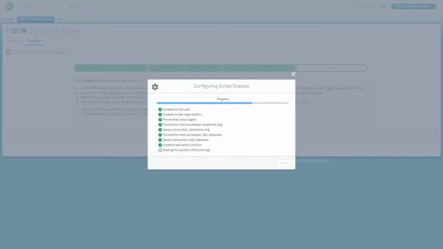 TIBCO Scribe Shadow: Salesforce Replication смотреть онлайн