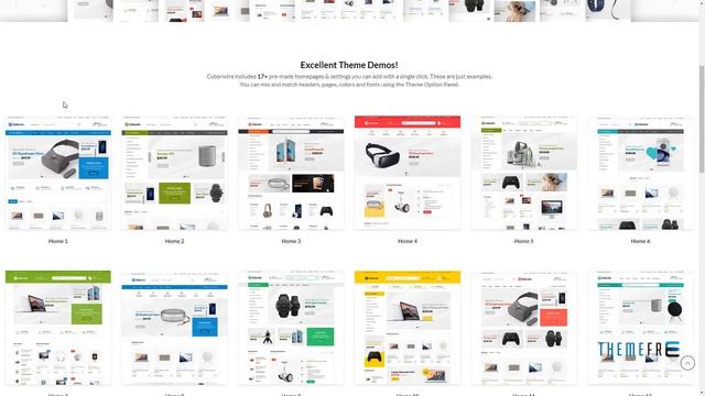 CyberWire - WooCommerce AJAX WordPress Theme смотреть онлайн