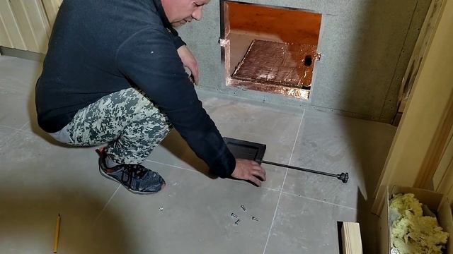 Подвод воздуха под банную печь смотреть онлайн