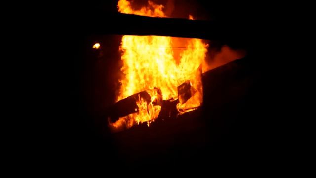 Пожар в Краснознаменске (горит кафе гномик) -2 смотреть онлайн